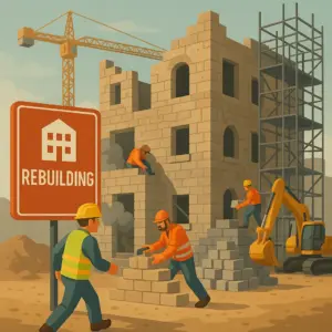 התקנת מעלית בבניין קיים כחלק מפרוייקט תמא 38 ופינוי בינוי