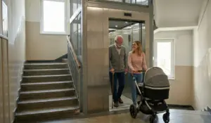 התקנת מעלית בבית משותף על ידי חברת צום מעליות